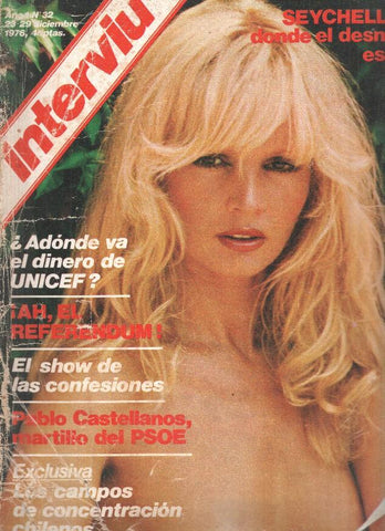 INTERVIU, Numero 0032: MARILU TOLO, todo para ganar (1976) (cubierta mal estado y suelta)