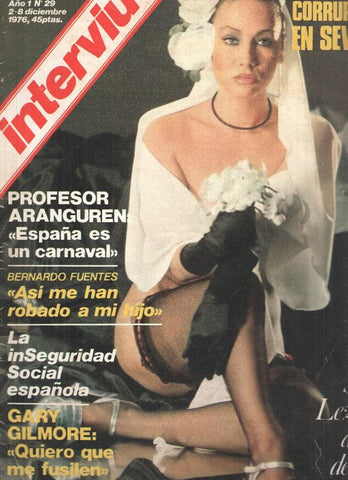 INTERVIU, Numero 0029: SARA LEZANA, a flor de piel (1976)