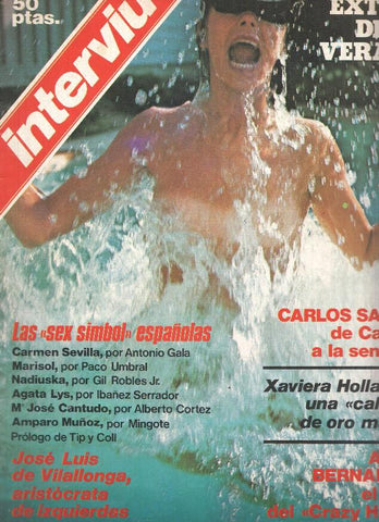 INTERVIU, EXTRA VERANO 1976: LAS 6 SEX- SIMBOLS Españolas (1978)