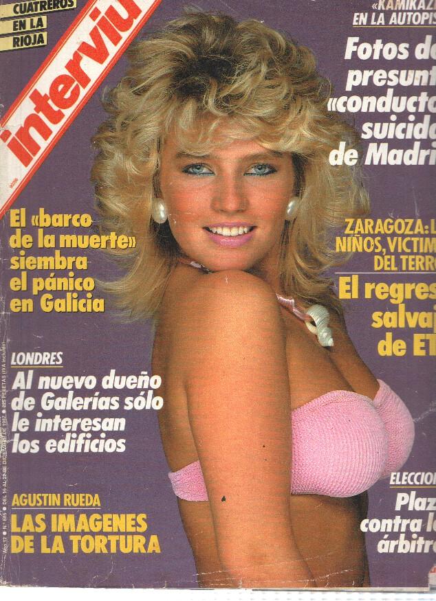 INTERVIU, Numero 0605: AGUSTIN RUEDA, (cello cubierta cubriendo deterioro en la misma)