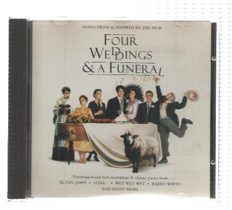 CD-Musica: CUATRO BODAS Y UN FUNERAL , BSO / Soundtrack (Coleccion BSO Altaya Numero 01)