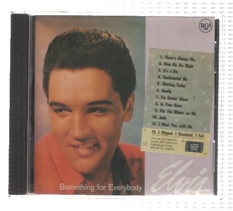 CD-Musica: ELVIS - SOMETHING FOR EVERYDOBY (RCA 2000)