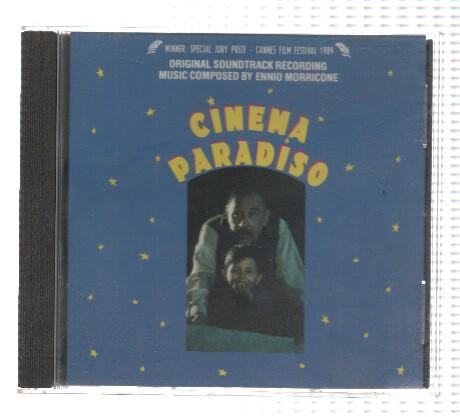CD-Musica: CINEMA PARADISO , Banda Sonora / Soundtrack - Ennio Morricone (DGR 1989)