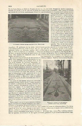 LAMINA ESPASA 23855: Pavimentos en Barcelona