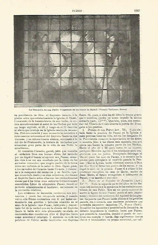 LAMINA ESPASA 23905: La liberacion de San Pedro fresco de Rafael
