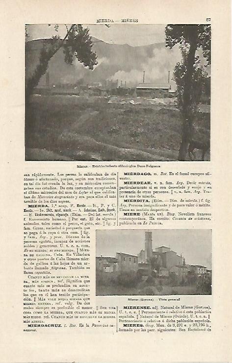 LAMINA ESPASA 23940: Fabrica Duro-Felguera en Mieres