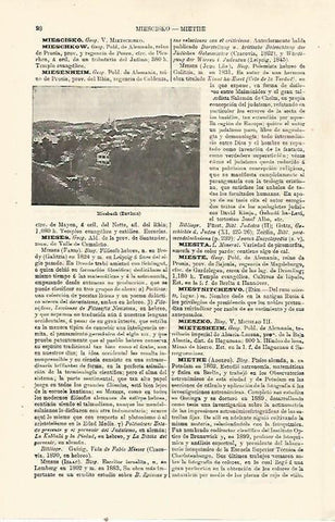 LAMINA ESPASA 23945: Miesbach en Baviera