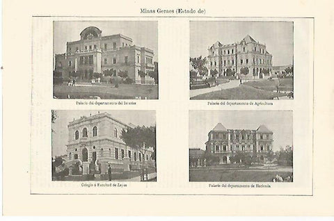LAMINA ESPASA 24010: Estado de Minas Geraes