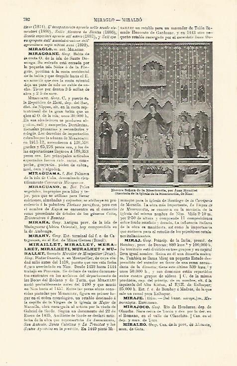 LAMINA ESPASA 24066: Nuestra Señora de la Misericordia