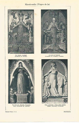 LAMINA ESPASA 24094: La Virgen de la Misericordia