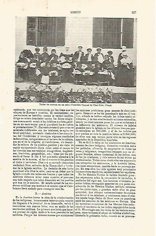 LAMINA ESPASA 24101: Taller de costura en el asilo de Thai Binh en China