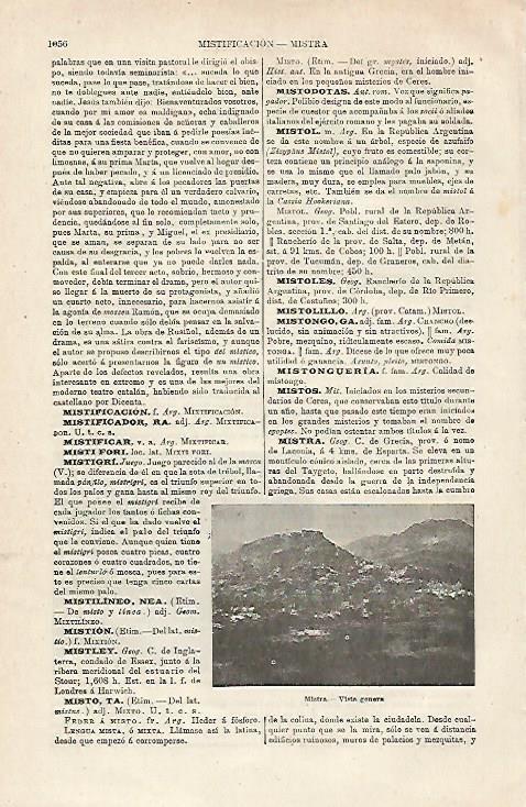 LAMINA ESPASA 24132: Vista de Mistra en Grecia