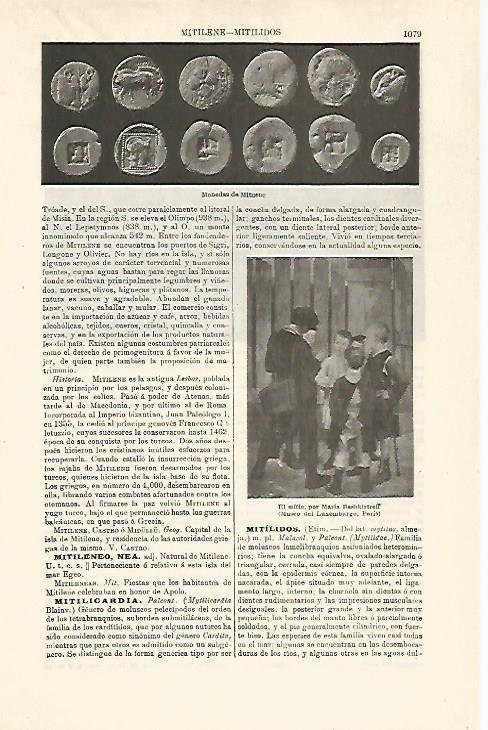 LAMINA ESPASA 24136: Monedas de Mitnene