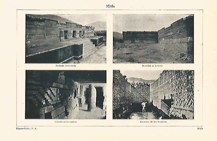 LAMINA ESPASA 24139: Yacimiento de Mitla en Mexico