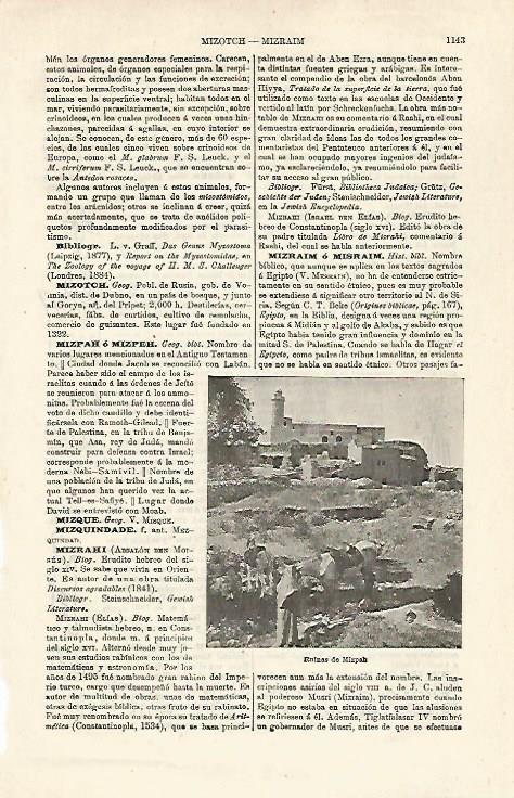 LAMINA ESPASA 24149: Ruinas de Mizpah
