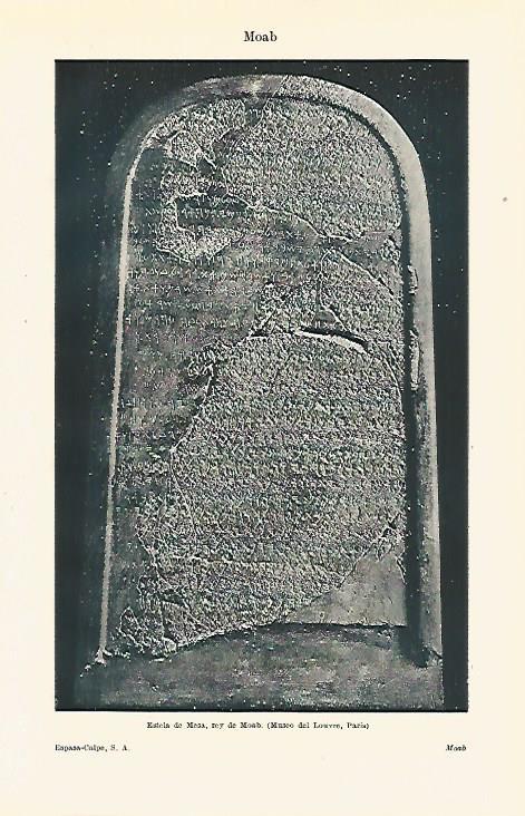 LAMINA ESPASA 24151: Estela de Moab