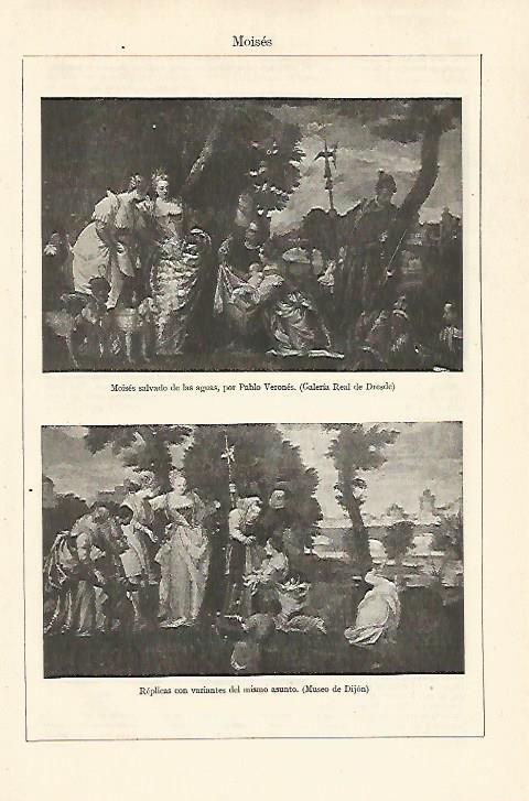 LAMINA ESPASA 24175: Moises por Il Veronese