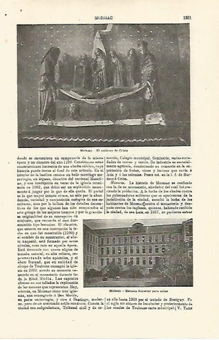LAMINA ESPASA 24182: Escuela Superior de Niñas de Moissac