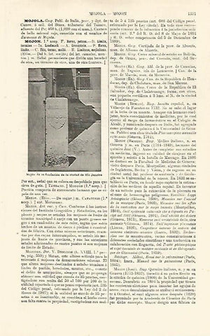 LAMINA ESPASA 24184: Mojon de fundacion de Rio de Janeiro