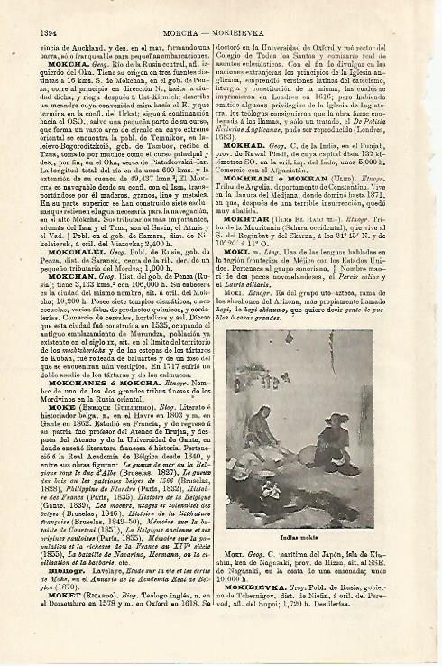 LAMINA ESPASA 24185: Indias mokis