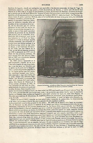 LAMINA ESPASA 24192: Fuente de Moliere en Paris