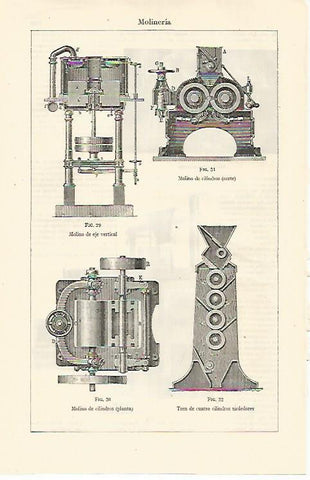 LAMINA ESPASA 24195: Molino de cilindros