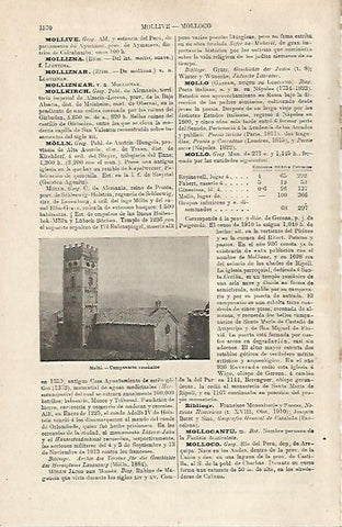 LAMINA ESPASA 24222: Iglesia romanica de Mollo