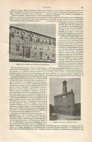 LAMINA ESPASA 24232: Palacio de los Duques del Infantado en Guadalajara