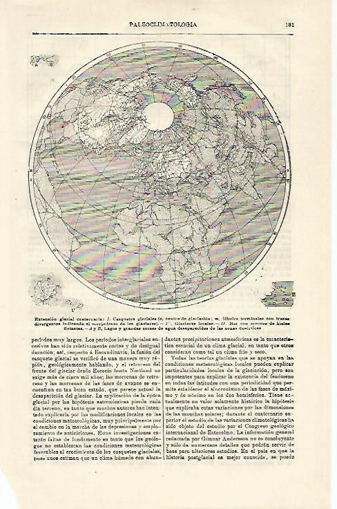 LAMINA ESPASA 24266: Extension glacial cuaternaria