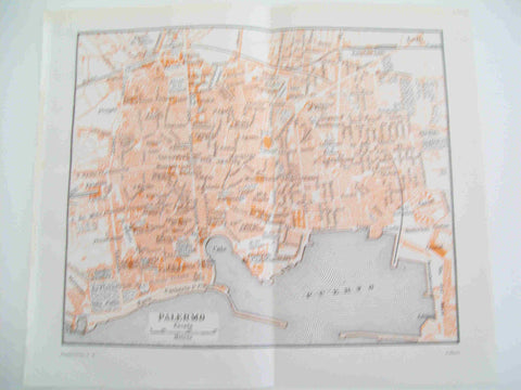 LAMINA ESPASA 24269: Mapa de Palermo