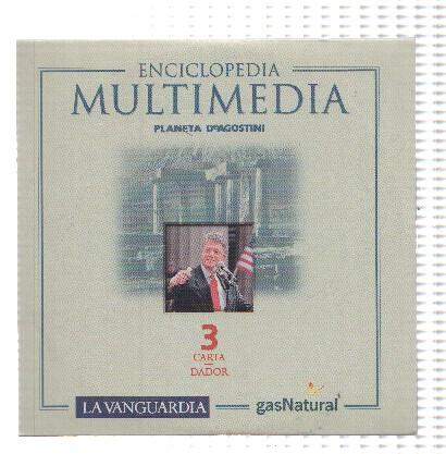 CD-Rom: ENCICLOPEDIA MULTIMEDIA, Numero 03: Carta - Dador (La Vanguardia)
