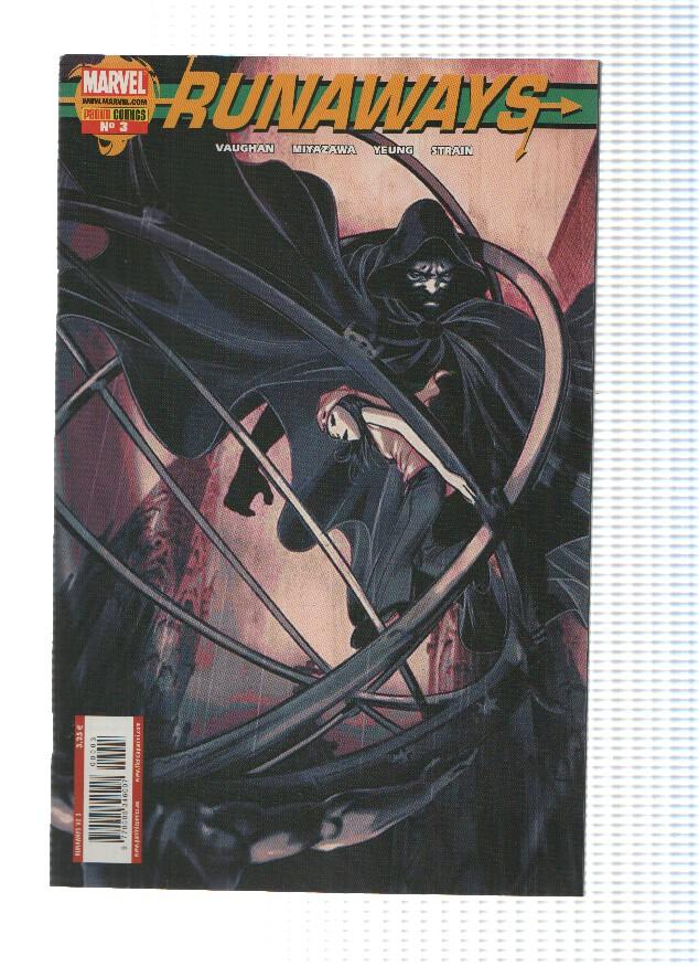 RUNAWAYS, Volumen 2: Numero 03: Costa Este Costa Oeste, 3 y Conclusion (Panini 2007)