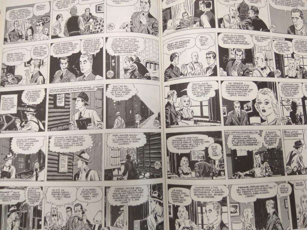 SECRET AGENT X-9 (Mel Graff), Giornaliere dal 25-12-1944 al 11-01-1947 (Camillo Conti 1976)