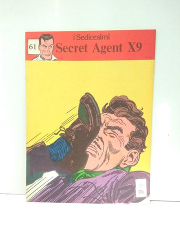 Eroi i Sedicesimi, Numero 61: SECRET AGENT X-9 (Bob Lewis), (Ennio Ciscato 1975)