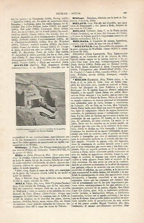LAMINA ESPASA 24328: Capilla a los muertos en la guerra por B. Biehler
