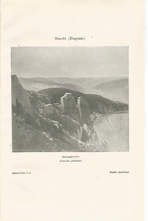 LAMINA ESPASA 24357: Rheingrafenstein por E. Bracht