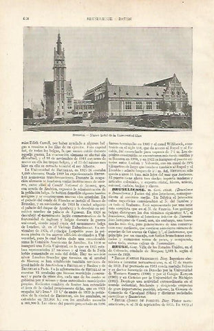 LAMINA ESPASA 24372: Hotel de la Universidad libre de Bruselas