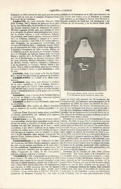 LAMINA ESPASA 24412: Madre Maria Rafols fundadora de las Hermanas de la Caridad de Santa Ana