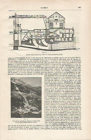LAMINA ESPASA 24426: Central de Barberine