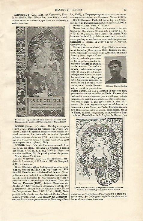 LAMINA ESPASA 24431: Carteles de Alfonso Maria Mucha