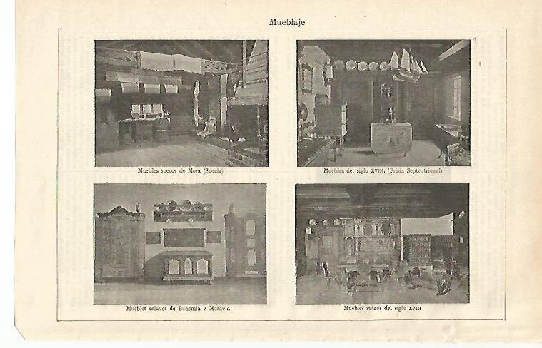 LAMINA ESPASA 24436: Mueblaje