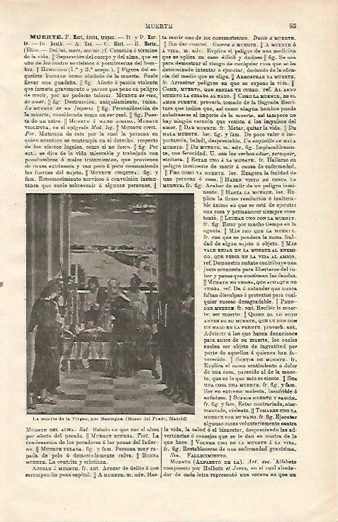 LAMINA ESPASA 24447: La muerte de la Virgen por Mantegna