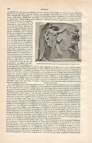 LAMINA ESPASA 24457: La Muerte deteniendo la mano del escultor
