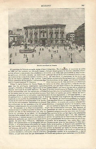 LAMINA ESPASA 24501: Palacio municipal de Catania