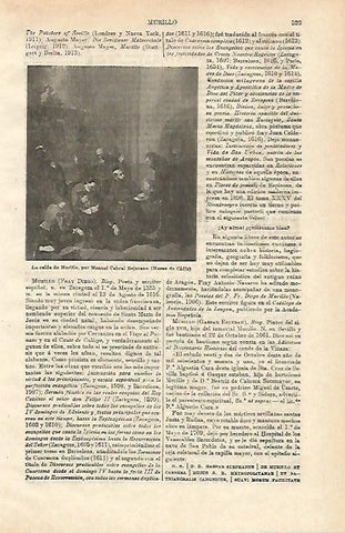 LAMINA ESPASA 24564: La caida de Murillo por M. Cabral Bejarano