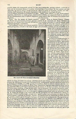 LAMINA ESPASA 24580: Museo Provincial de Barcelona