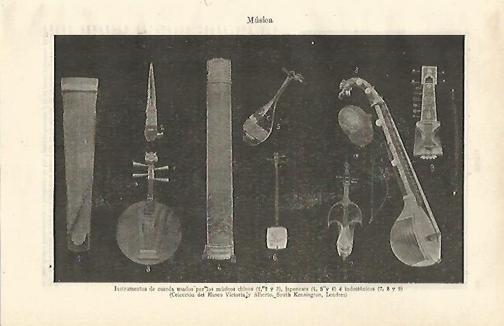 LAMINA ESPASA 24601: Instrumento de China