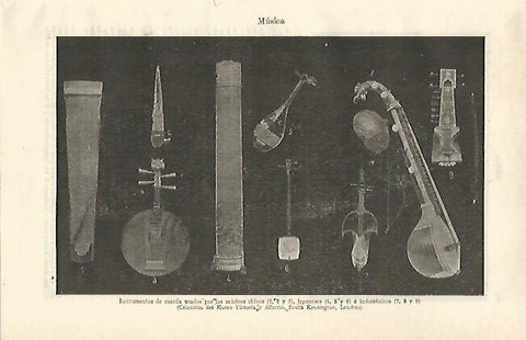 LAMINA ESPASA 24601: Instrumento de China
