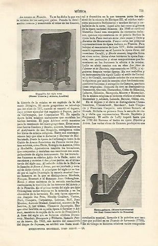 LAMINA ESPASA 24610: Organillo del siglo XVIII