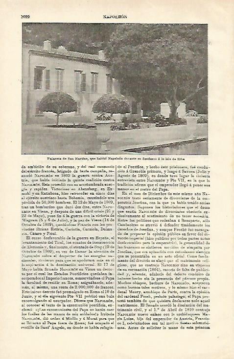 LAMINA ESPASA 24648: Palacete de San Martino 